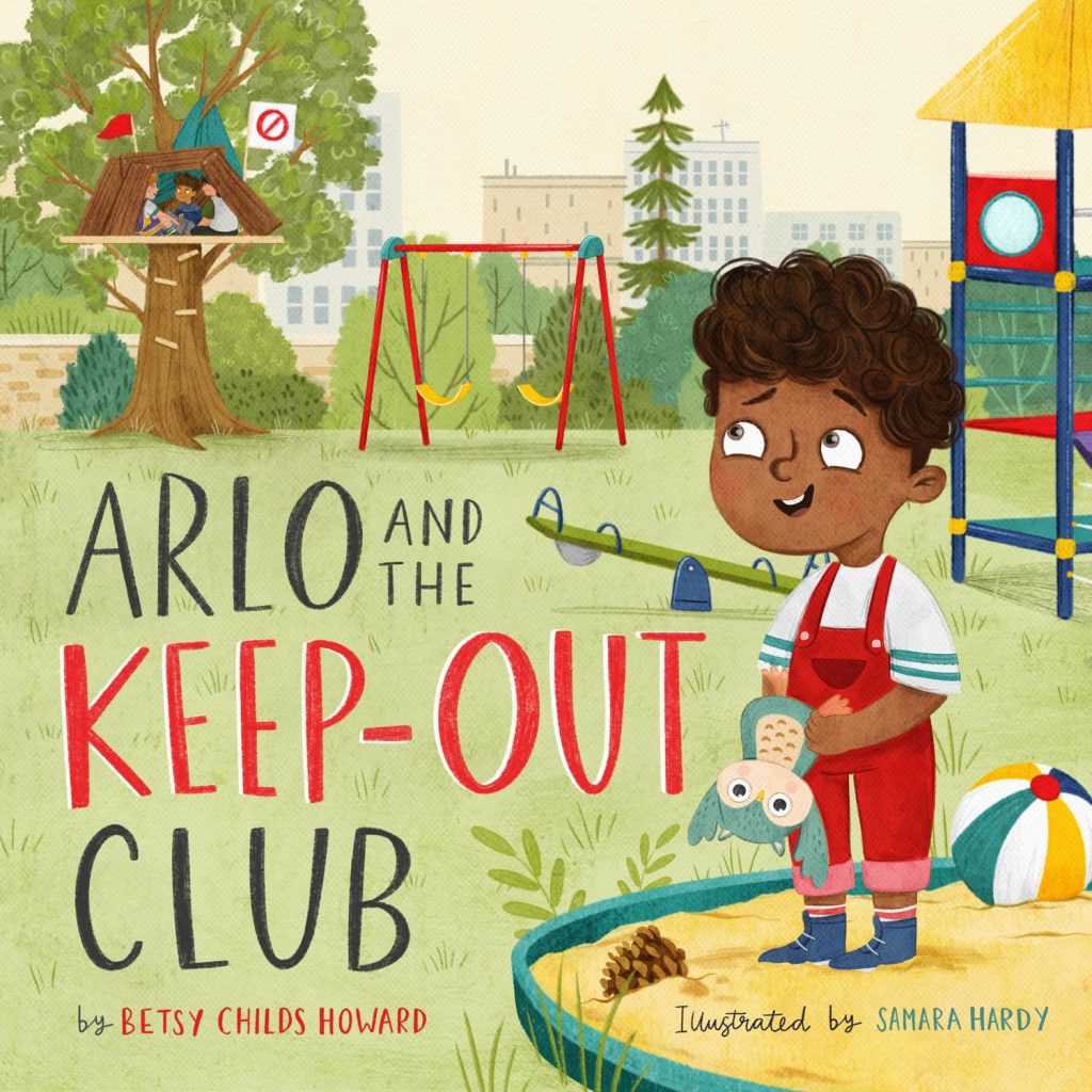 arlo and the keep out club book for children